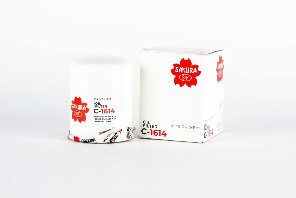ซากูระ(Sakura) ไส้กรองน้ำมันเครื่อง C-1614 Standard
