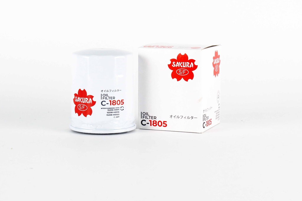 ซากูระ(Sakura) ไส้กรองน้ำมันเครื่อง C-1805 Standard