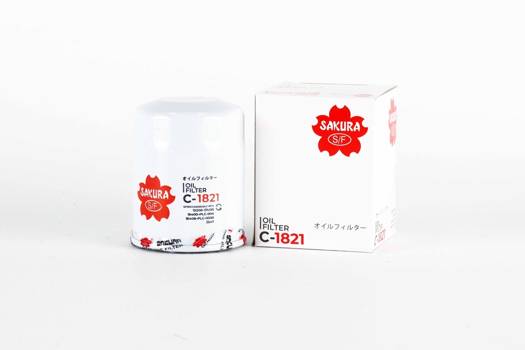 ซากูระ(Sakura) ไส้กรองน้ำมันเครื่อง C-1821 Standard