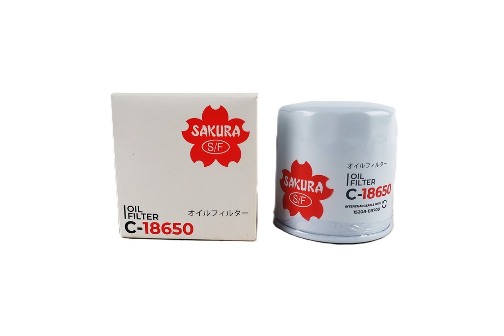 ซากูระ(Sakura) ไส้กรองน้ำมันเครื่อง C-18650 Standard