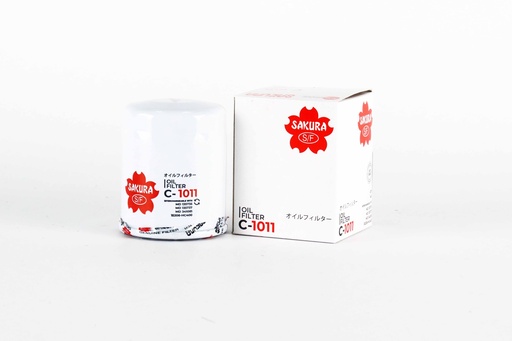 [CA0203000041] ซากูระ(Sakura) ไส้กรองน้ำมันเครื่อง C-1011 Standard