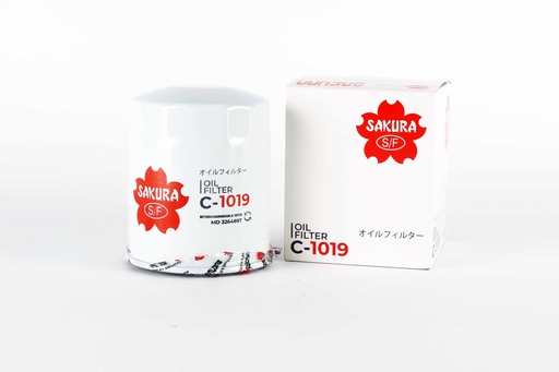 [CA0203000062] ซากูระ(Sakura) ไส้กรองน้ำมันเครื่อง C-1019 Standard