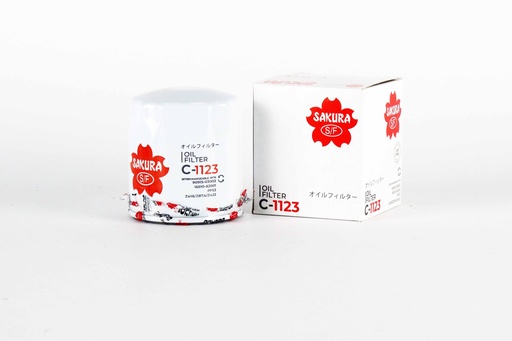 [CA0203000045] ซากูระ(Sakura) ไส้กรองน้ำมันเครื่อง C-1123 Standard