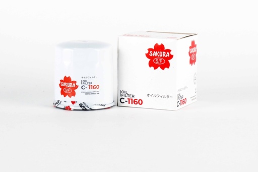 [CA0203000060] ซากูระ(Sakura) ไส้กรองน้ำมันเครื่อง C-1160 Standard