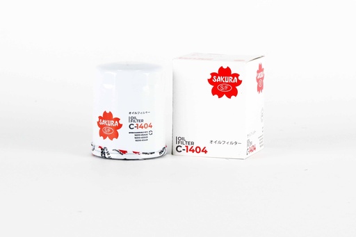 [CA0203000043] ซากูระ(Sakura) ไส้กรองน้ำมันเครื่อง C-1404 Standard