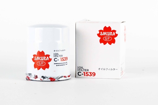 [CA0203000033] ซากูระ(Sakura) ไส้กรองน้ำมันเครื่อง C-1539 Standard