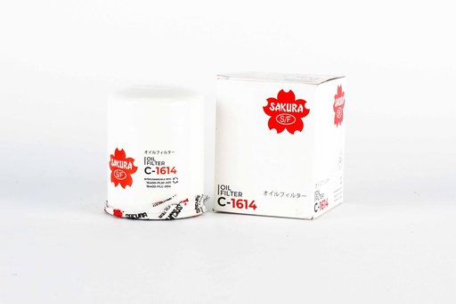 [CA0203000052] ซากูระ(Sakura) ไส้กรองน้ำมันเครื่อง C-1614 Standard
