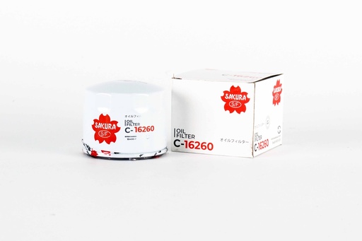 [CA0203000050] ซากูระ(Sakura) ไส้กรองน้ำมันเครื่อง C-16260 Standard