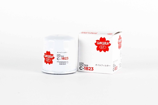 [CA0203000040] ซากูระ(Sakura) ไส้กรองน้ำมันเครื่อง C-1823 Standard
