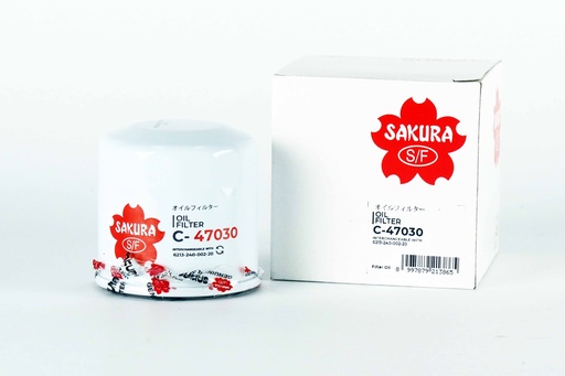 [CA0203000053] ซากูระ(Sakura) ไส้กรองน้ำมันเครื่อง C-47030 Standard