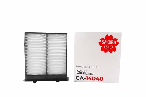 [CA0202000062] ซากูระ(Sakura) ไส้กรองแอร์ CA-14040 Standard
