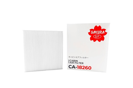 [CA0202000060] ซากูระ(Sakura) ไส้กรองแอร์ CA-18260 Standard